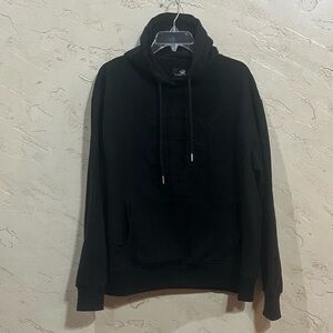 Belgian Heritage Men’s Black Hoodie with Drawstrings Brugge Bike Town size L